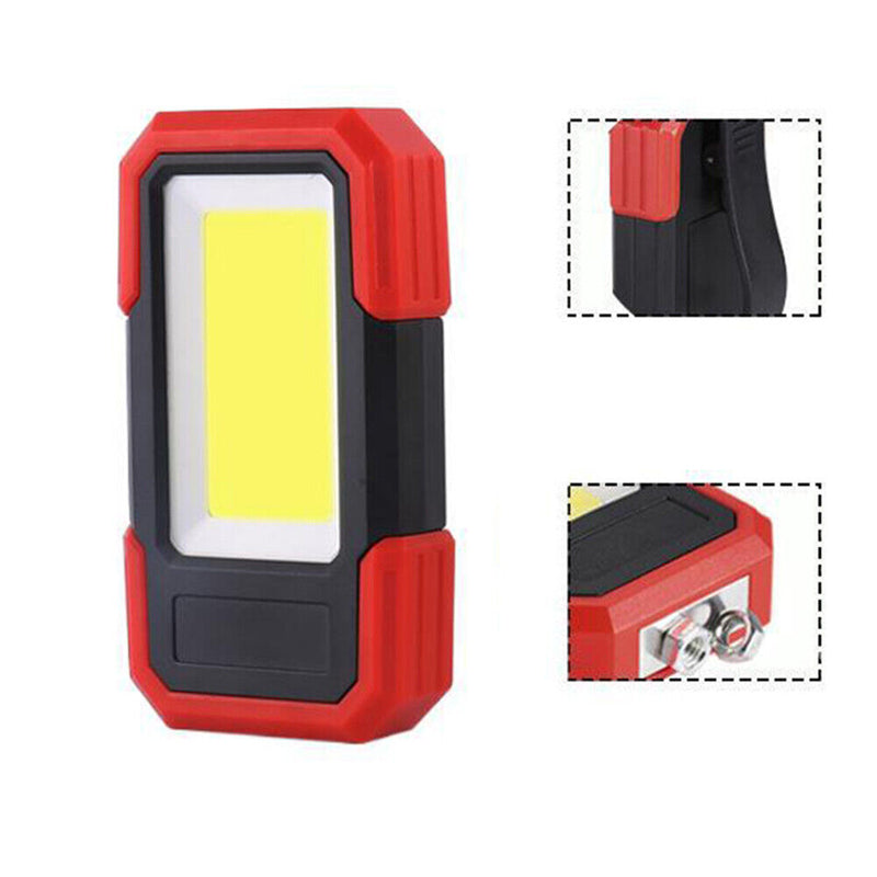 Outdoor COB Work Light Portable Flashlight Waterproof for Camping Night Fishi