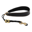 Adjustable Saxophone Neck Strap with Hook Soft Leather Padded Sax Strap
