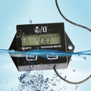 Digital Motorcycle Tach Hour Meter Motorbike ATV Boat Engine Gauge Tachomet