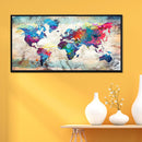 5D Diamond Painting Full Square Drill World Map Picture Rhinestone