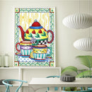 5D DIY Special Shaped Diamond Painting Kettle Embroidery Mosaic Kits Home Decor