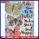 Full Drill Round Diamond Painting Animal English Mosaic Kit Wall Drawing Pict