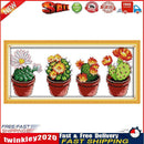 Cactus 14CT Stamped Cross Stitch Kits Sewing Needlework Embroidery (J170) Newly