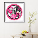 DIY Diamond Painting Valentines Day Goblin Round Drill Art Picture (L2832) Newly