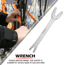 Open End Wrench 250mm Repair Tools Nut Spanner for Auto Mechanical Maintenance