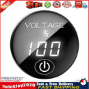 Car DC 5-48V Panel Voltmeter Touch Switch Battery Capacity Tester (White) Newly