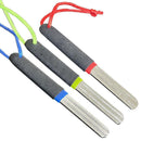 Double Groove Fishing Hook Hone Fishing Grinding Hook Sharpener Tool (Blue)