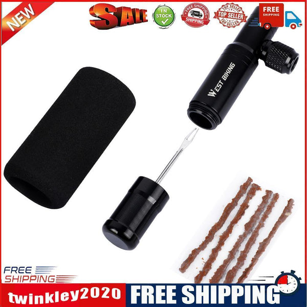 WEST BIKING CO2 Pump Mini Bicycle Mountain Road Bike Tire Repair Tools