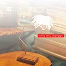 Camping Light Table Desktop Display Stand Portable Outdoor Lantern Lamp Holder