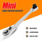 1/4 inch Mini 72 Tooth Ratchet Wrench CR-V Socket Spanner Car Repair Tool Newly