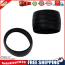 1Pair Silicone Fixed Gear Road Bike Handlebar Tape Fixing Ring Loop (Black)