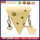 Women Shoulder Bag Cheese Triangle Leather Mini Designer Crossbody Lipstick Bags
