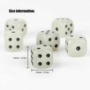 Night Bar 14mm 6 Sided Drinking Tool Luminous Noctilucent Dice Cubes Game Dices