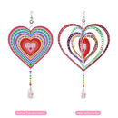 DIY Diamond Painting Double-sided Hanging Rotatable Wind Chime (GSP205) Newly