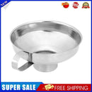 5pcs Stainless Steel Wide Mouth Funnel Thick Salad Dressing Funnel(S)