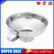 5pcs Stainless Steel Wide Mouth Funnel Thick Salad Dressing Funnel(S)