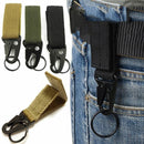 Water Bottle Hanger Hook Buckle Backpack Keychains Nylon Belt Carabiner