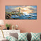 Lighthouse Oil Paint By Numbers Kits Canvas Picture Wall Art DIY Craft Colo