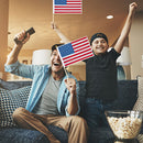 Mini Handheld Flags Diamond Painting National Flag with Pole (America) Newly
