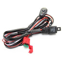 Wiring Harness Kit with Fuse Relay Switch for 2 LED Light Bar Fog Light Newly
