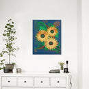 Mosaic Special Shaped DIY 5D Flowers Diamond Painting Drawing Kit for Wall Decor