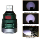 By USB USB Flash light USB Flashlight Ultra Bright 3 modes Mini Zoomable