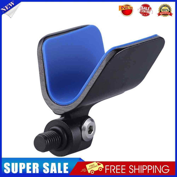 Automatic Rebound Fishing Pole Holder Rod Stand Support Head Tackle (Black)