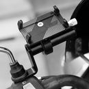 Motorcycle Bicycle Phone Holder Handlebar Stand Bike Rearview Mirror Adapters