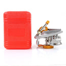 Outdoor Gas Stove Camping Folding Picnic Cooking Portable Split Stove (B) Newly