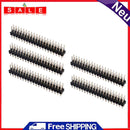 5pcs Dual Male Header 2.54mm 2x20pin Strip for Raspberry Pi ZERO GPIO