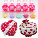 5PCS/SET DIY Biscuit Star Bread Making Pastry Cookie Cutter Cake Mold Baking