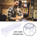 Waterproof 10 Grid Guide Limit Comb Storage Box Hair Clipper Holder Case Newly