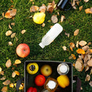 Outdoor Foldable Basin Water Bucket Camping Fishing Washing Tub (Black)