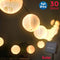 LED Solar String Light Outdoor Hanging Lantern Fairy Lamp Garden Decor (B) Newly