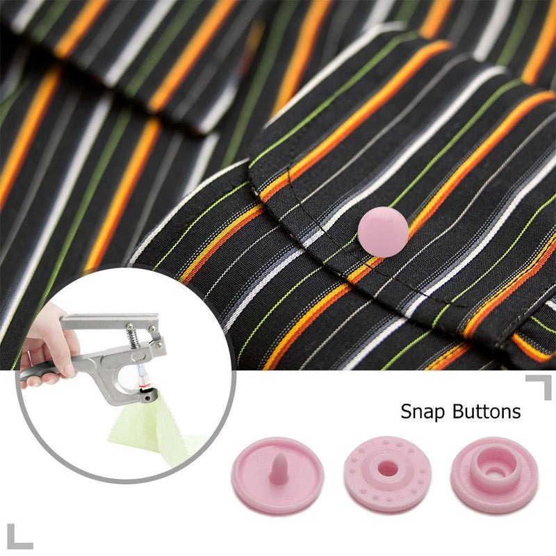 Akaddy 50pcs T5 Push Button Buttons Lock DIY Baby Clothing Push Button (Ro
