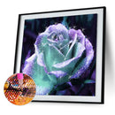 5D DIY Diamond Painting Full Square Drill Shinning Rose Wall Decor Rhinestone