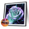 5D DIY Diamond Painting Full Square Drill Shinning Rose Wall Decor Rhinestone