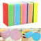 1PC Cleaning Sponge Brush 9*6*3CM Random color G9G9 L6C0 I2M8 I7E9