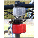 Mountain Bicycle Night Riding Safety Lens Bike Front Rear Warning Reflector