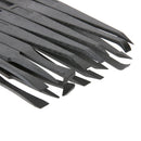 8pcs Portable Black Anti-static Plastic Tweezer Heat Resistant Repair Tool Newly