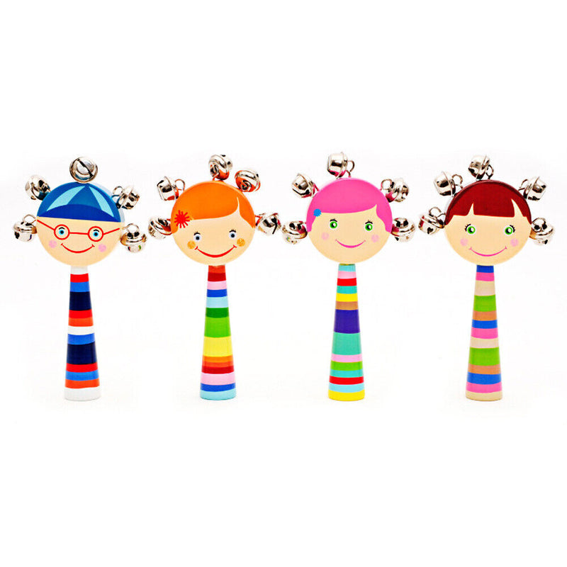Baby Kids Infant Handbells Cartoon Early Education Developmental Toys