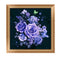 Rose 5D Diamond Painting Embroidery DIY Cross Stitch Home Decor Gift(Purple