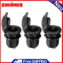 3 Pack Car Boat Cigarette Lighter Sockets Waterproof 12V Power Outlet with Wires