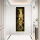 Big Lion Little Lion 5D DIY Diamond Painting Kits Full Square Drill Wall Decor
