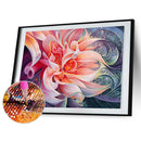 5D DIY Diamond Painting Novelty Flowers Cross Stitch Embroidery Rhinestones