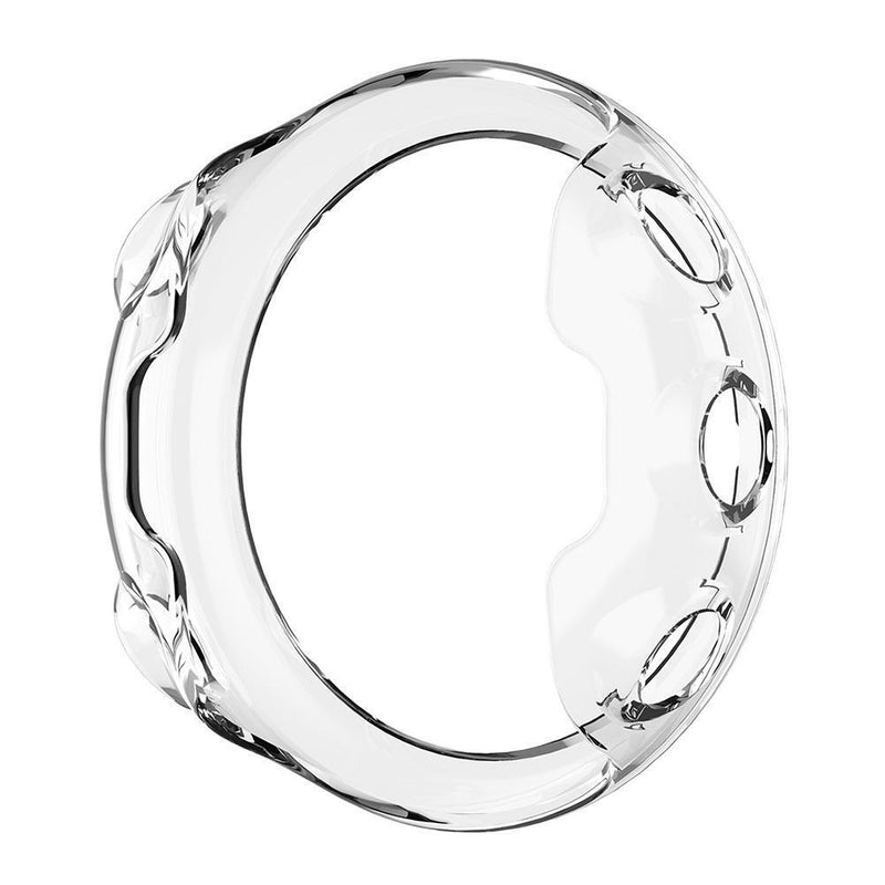 Soft Transparent TPU Case for Garmin Forerunner 45 Protector Cover (White)