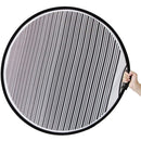 Circular Flexible Foldable PDR Lined Striped Light Reflector Board Dent Panel