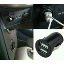 Mini Car Charger 2.4A 3.2A Dual USB Fast Charger Adapter for Mobile Phone Tablet