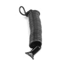 Carabiner Motorcycle Helmet Combination Lock with Steel Wire Rope (Black) Newly