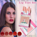 5pcs/set Retro Liquid Pink Girly Cigarette Tube Lip Tint Set: Lip Glaze E1B8